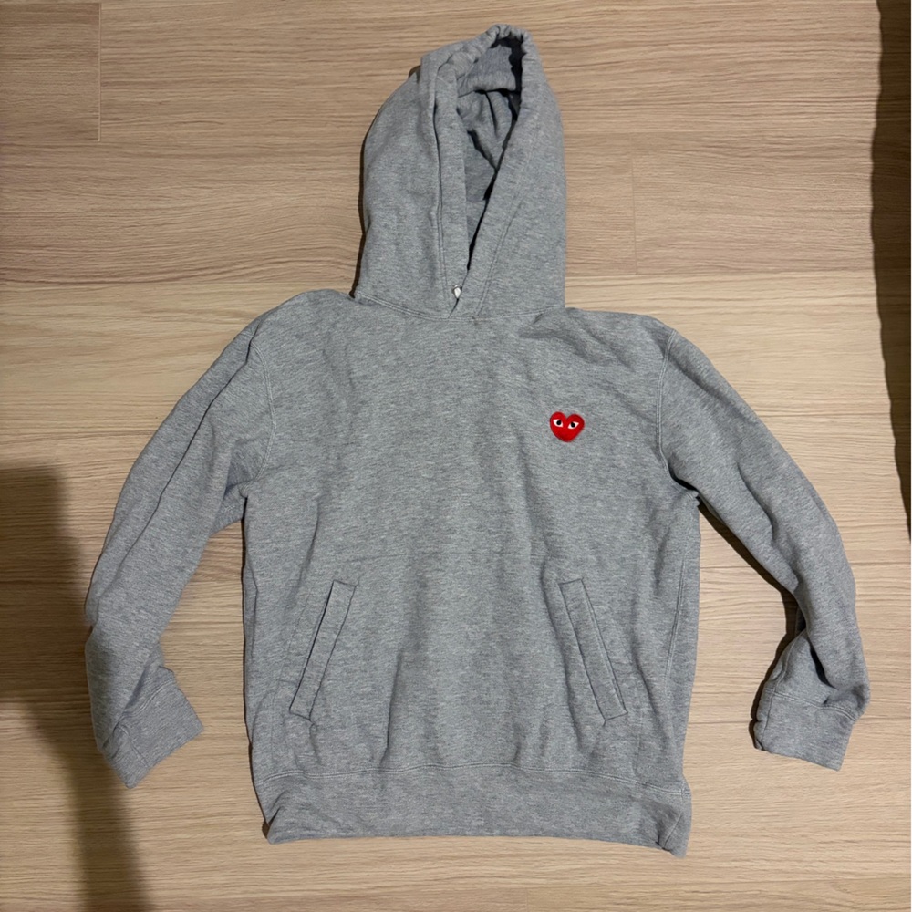Comme des Garcons Gray Hoodie